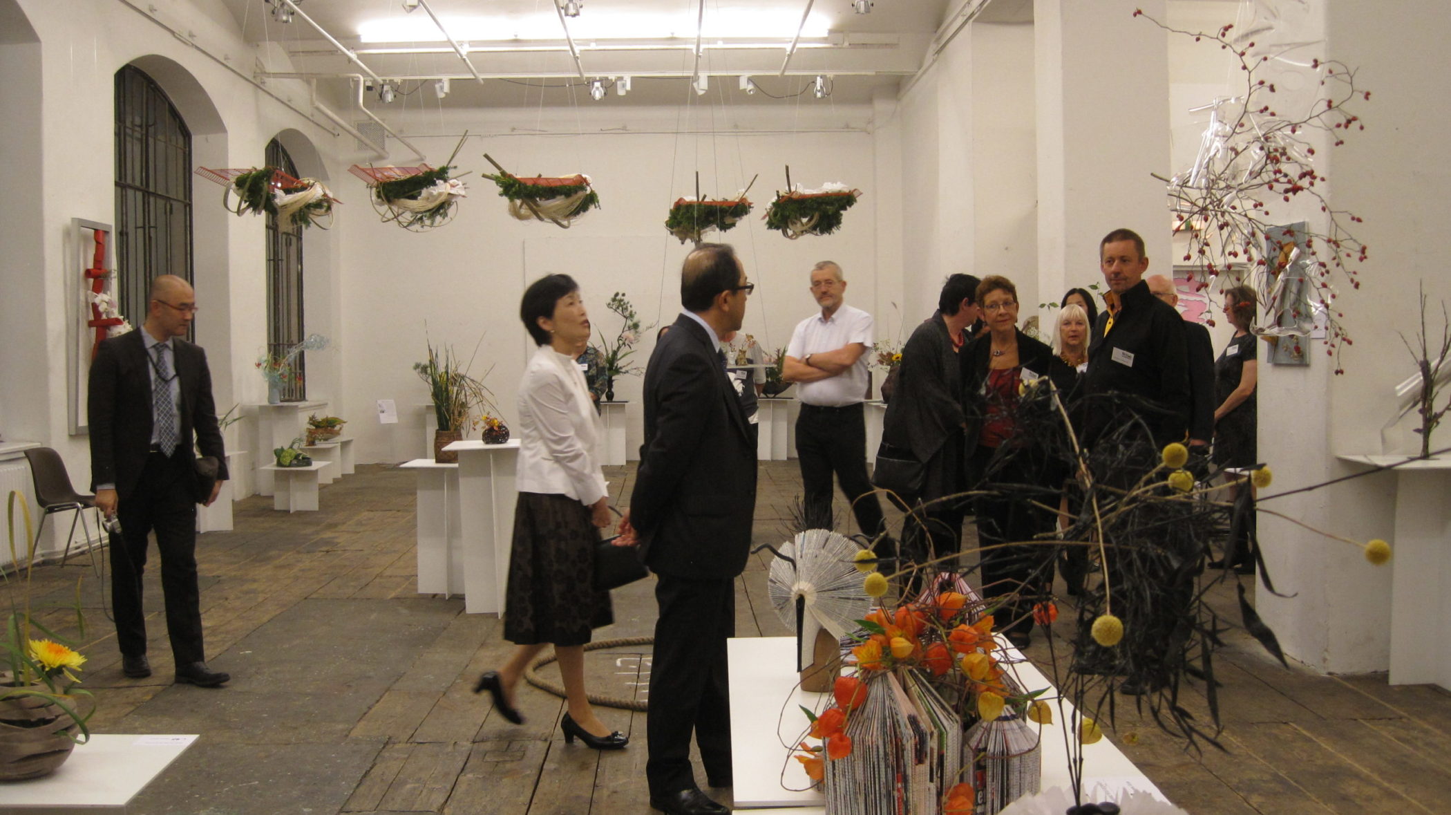 Ikebana-International Vienna Ausstellung im WUK.