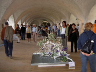 Ikebana-International Vienna Ausstellung im Schloss Neugebäude