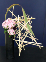 Ikebana-International Vienna beim Sommerfest der ÖJG in Baden 2015