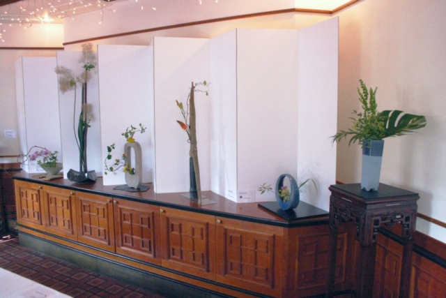 Ikebana-International Vienna Ausstellung im China-Restaurant Sichuan