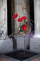 Ikebana-International Vienna - Frühling im Museum für Völkerkunde 2009