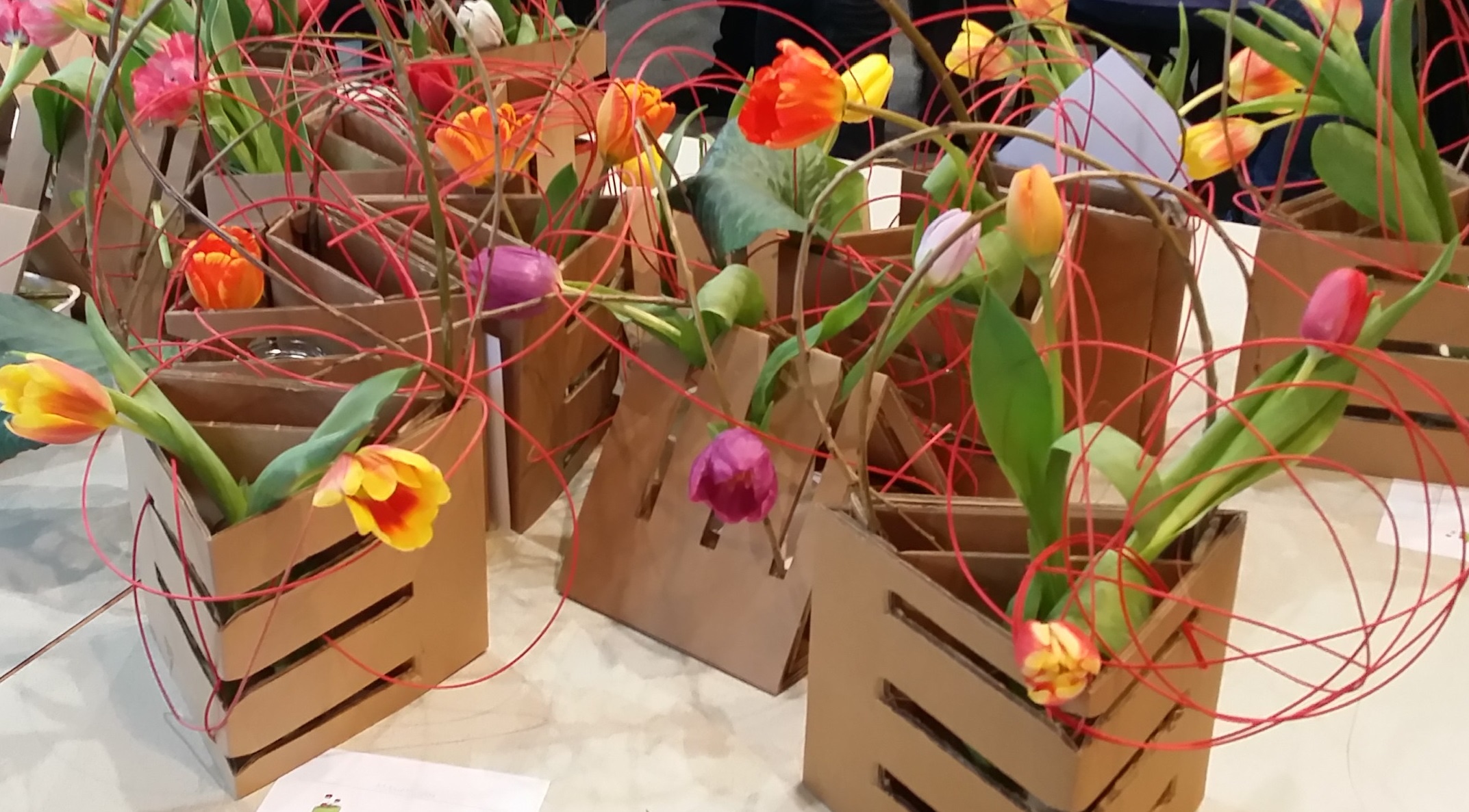 Ikebana-International Vienna zum Japanisches Frühlingsfest in Baden 2016
