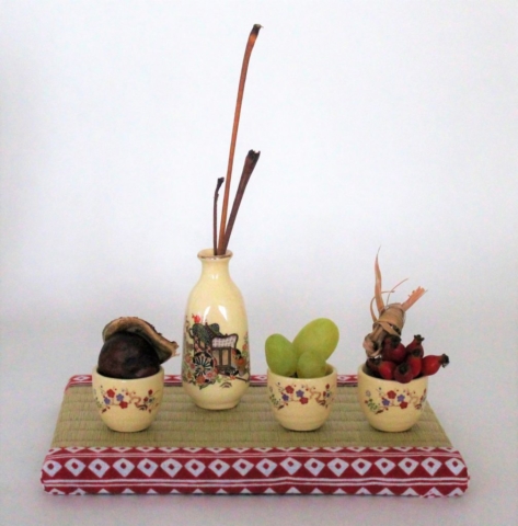 Miniatur Ikebana von Doris Wolf